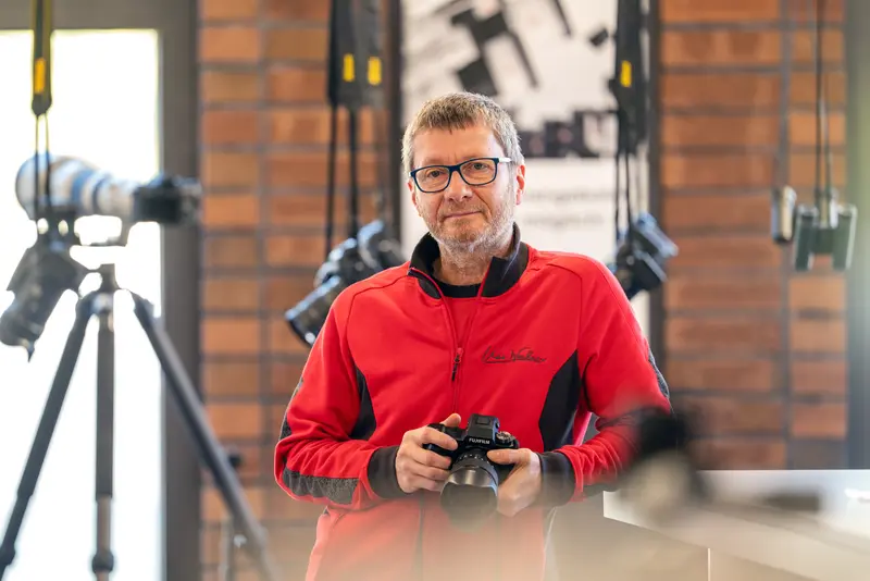 Bild von Fotografie-Coach Udo Wuchner, welcher die Fotokurse anbietet.